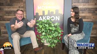 Sarah White and Dan Mosher Wrap Up This Weeks Good Morning Akron [upl. by Aniwde413]