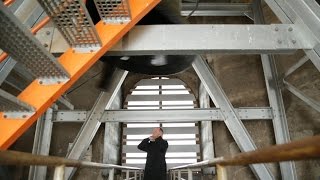 Domglocken im Passauer Dom  Im Glockenturm vor Ort  Klang der Misericordia [upl. by Arek]