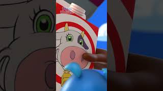 Milk incoming  Can Blippi save the Cereal🥛🥄 blippi blippiwonders shorts [upl. by Harima]