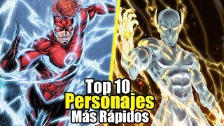 OS 6 VELOCISTAS MAIS RAPIDOS DA FAMÍLIA FLASH  youtubeshorts dccomics [upl. by Assenal848]