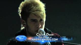 Colton Dixon Love The Way You Lie Top 7 AMERICAN IDOL SEASON 11 [upl. by Ydnal231]