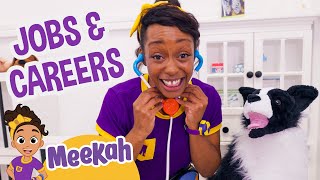 Meekah Learns About Jobs and Careers  Meekah Full Episodes  Blippi Toys [upl. by Killarney]