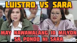 LUISTRO KAKASUHAN SI SARA DUTERTE NG MALVERSATION OF PUBLIC FUNDS [upl. by Na]