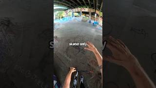 NO SCOOTERS 🚫🛴😡 shorts scooters skatepark sports gopro [upl. by Enidaj]