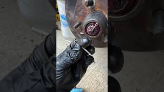 Cotter pin tip of the day😭 mechanic automobile car funny diy [upl. by Greenberg162]