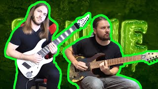 RINGS OF SATURN  Pustules OFFICIAL GUITAR PLAYTHROUGH 2019 REUPLOAD [upl. by Ritz839]