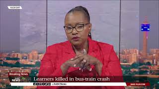 GRAPHIC DETAILS Mpumalanga learners perish in bustrain crash [upl. by Anabella]