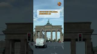 Brandenburg Gate Berlin shorts travel brandenburggate [upl. by Nalced]