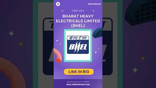 BHEL hiring bhel recruitment hiring job jobsearch jobs jobvacancy jobseekers trending [upl. by Nahtanaj]