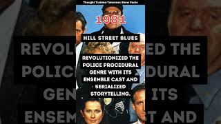 1981TV Facts Hill Street Blues  Redefining the Police Drama Genre tv tvhistory HillStreetBlues [upl. by Nebe]