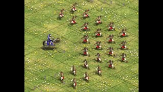 18 Cataphracts vs 1000 Karambits AoE2 DE [upl. by Mendoza]