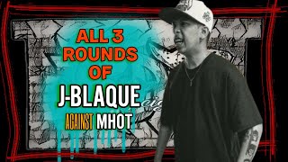 JBLAQUE ALL 3 rounds vs MHOT PSP [upl. by Annaliese427]