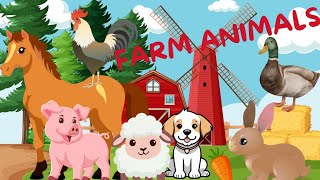 quotMeet the Farm Animals Fun Animal Sounds for Kidsquot [upl. by Omrellug698]