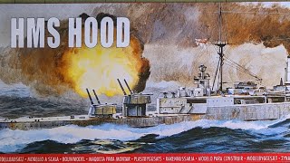 Part 2 HMS Hood 1600 scale by Airfix [upl. by Otes]