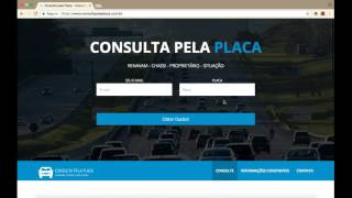 Consultar Chassi no Detran SC [upl. by Innep496]