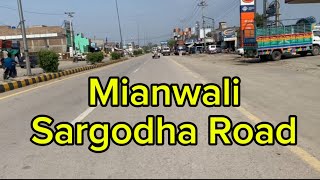 Mianwali sargodha road 🛣️ travel beautiful road view [upl. by Nomae]