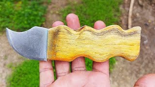 Making a knife in a different way [upl. by Neeuq]