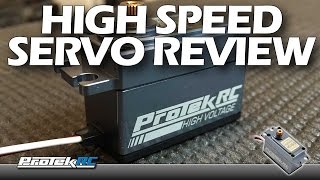 Review Protek 160ss Low Profile Servo [upl. by Melamie621]