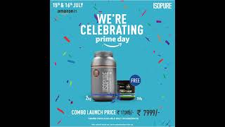 ISOPURE Promo Pack now in India  Amazon Prime Day Exclusive Launch 15th amp 16th July [upl. by Callida674]