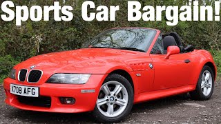 Why Is The BMW Z3 So Cheap Sports Car Bargain 2000 22 Widebody Road Test [upl. by Ameerahs463]