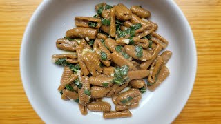 Shaping Cavatelli and Gnocchetti Sprouted Wheat and Pumpkin Pasta [upl. by Dey394]