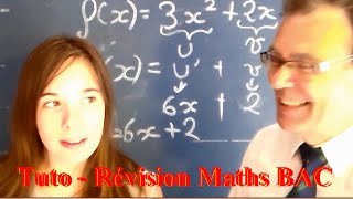 Révision Maths BAC  Opération sur fonction et dérivée  fuv [upl. by Elehcim]