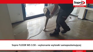 Jak wykonać wylewkę samopoziomującą przy użyciu Sopro FLOOR WS 350 [upl. by Idou]