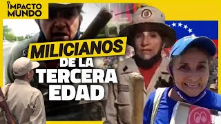 MILICIANOS humillados por la REVOLUCIÓN  Impacto Mundo [upl. by Airrehs]