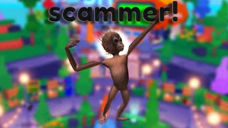 Exposing Roblox SCAMMER quotyourdasmumquot [upl. by Ellata]