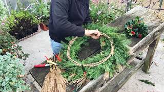 Parhams guide to making a Christmas Wreath [upl. by Adorl676]