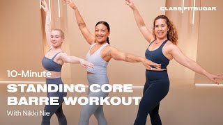 10Minute Standing Core Barre Workout [upl. by Iover]