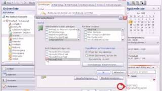 Outlook Tutorial Deutsch Journal [upl. by Euk648]