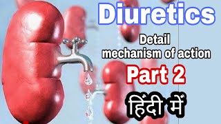 Diuretics part two site 2 and site 3 mechanism of action of drugs [upl. by Olegnaleahcim571]