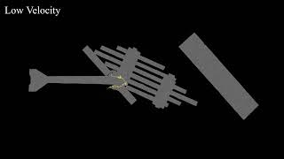 3BM26 APFSDS vs Abrams lower glacis SST [upl. by Mihalco49]