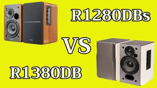 Edifier R1380DB VS Edifier R1280DBs [upl. by Barkley]