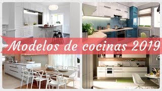 100 modelos 🎛 de cocinas modernas 2019 [upl. by Rabi]