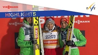 Highlights  Kamil Stoch extends winning streak in Zakopane Large Hill  FIS Ski Jumping [upl. by Asik]