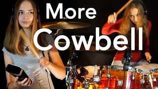 Dont Fear The Reaper Blue Oyster Cult Drum Cover by Sina feat Milena on Cowbell [upl. by Doehne]