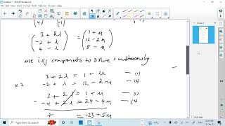 A level further maths  year 1  vectors  exam question answered [upl. by Ecidnarb]