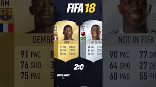 Dembele Vs Vinicius Jr FIFA Evolution 🇫🇷vs🇧🇷 [upl. by Ullund535]