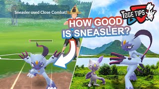 Revisiting Sneasler is it GOOD  Pokemon Go Analysis [upl. by Matthieu]