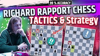 Richard Rapport Best Chess GamesRichard Rapport Tactics amp strategyrichardrapport chess [upl. by Brewer394]