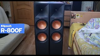 Колоноки Klipsch R800F часть 1 [upl. by Adnir]