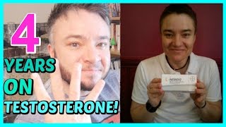 Comparisons At 4 Years On Testosterone FTM [upl. by Harvey]