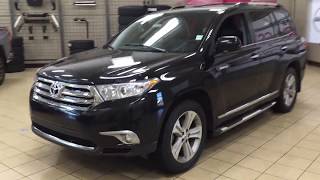 2013 Toyota Highlander Limited Review [upl. by Yenmor981]