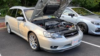 2005 Subaru Legacy GT Wagon  FP Black GS TMIC ID1000 25psi [upl. by Retsim]