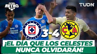 Futbol Retro ¡La voltereta que nunca se olvidará  Cruz Azul 34 América  AP2016  TUDN [upl. by Mandal]