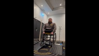 Fantastic for wheelchair fitness says Mickey Bushell MBE [upl. by Ebbarta899]