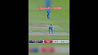 💝6 BALLS 6 RUNS💝 Last Over Drama🤣  shorts short cricket babar56 trending ytshorts [upl. by Doniv759]