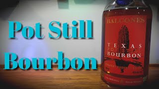 Balcones Pot Still Texas Bourbon  Review [upl. by Adyaj949]